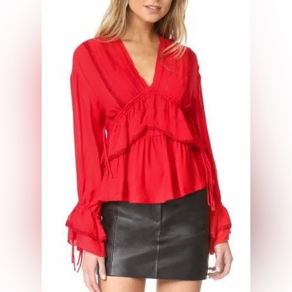 Iro Red Celebes Top